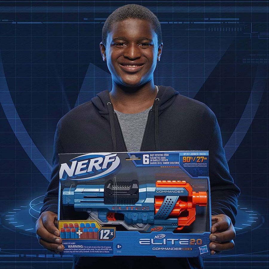 Бластер Nerf Elite 2.0 Commander (E9485) - фото 6