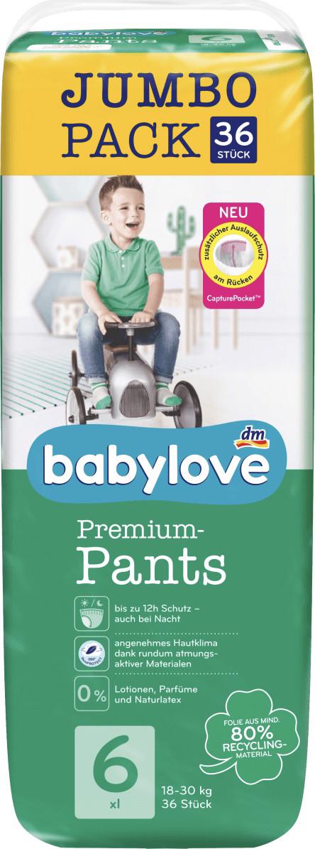 Подгузники-трусики Babylove premium 6 18-30 кг 36 шт.