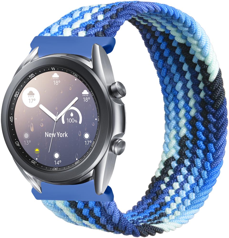 Ремешок Solo Loop Multi для Galaxy Watch 3 41 мм (145 мм) Blue White (26281-62)