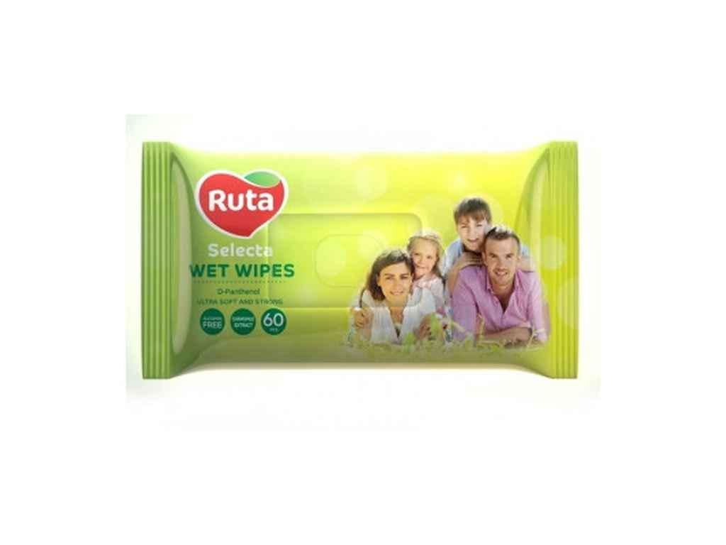 Вологі серветки Novax Ruta Selecta для всієї родини 60 шт. (931996)