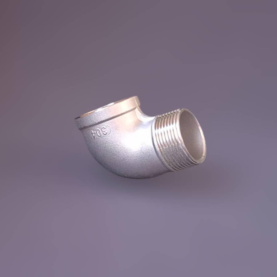 Відвід різьбовий DN32 ВР/ЗР BSPP н/ж сталь AISI304 90° Class 150 ISO 4144 1-1/4" (29202969) - фото 8 Відвід різьбовий DN32 ВР/ЗР BSPP н/ж сталь AISI304 90° Class 150 ISO 4144 1-1/4" (29202969) - фото 8