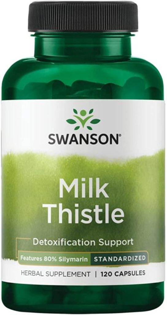 Розторопша Swanson Milk Thistle Features 80% Silymarin 120 Caps