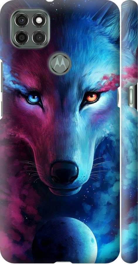 Чехол на Motorola G9 Power Арт-волк (3999m-2229-42517) Чехол на Motorola G9 Power Арт-волк (3999m-2229-42517)