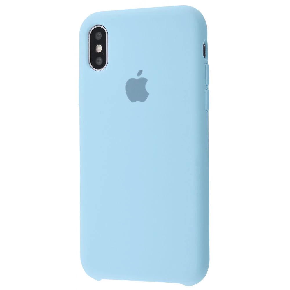 Силіконовий чохол Накладка Silicone Case для iPhone X/XS Lilac - фото 1