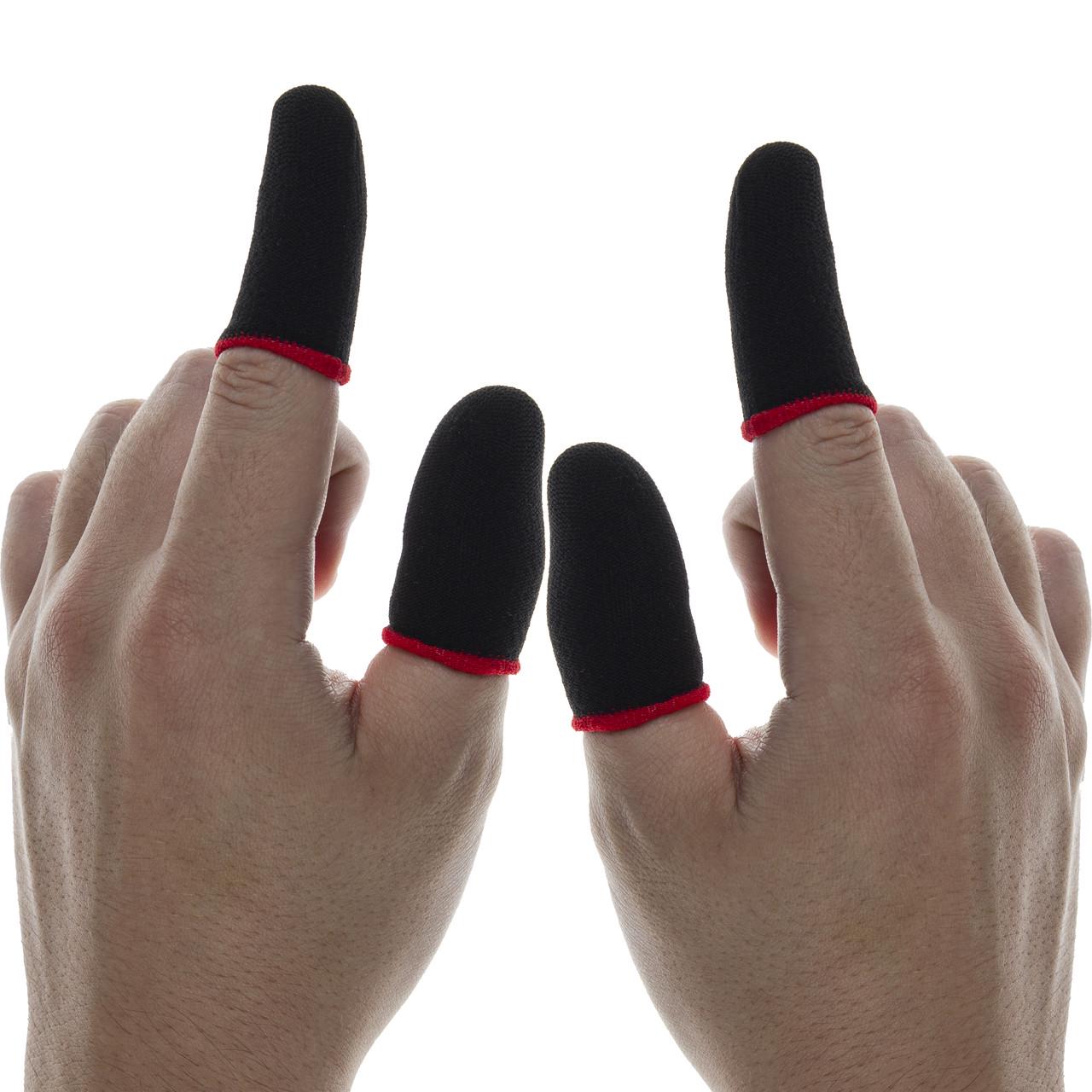 Комплект напальчники игровые для телефона/планшета Sarafox v1.1 2 пары (1378298128) - фото 2 Комплект напальчники игровые для телефона/планшета Sarafox v1.1 2 пары (1378298128) - фото 2