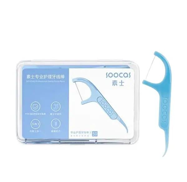 Зубная нить Soocas Dental Floss 50 шт. Blue (180091) Зубная нить Soocas Dental Floss 50 шт. Blue (180091)