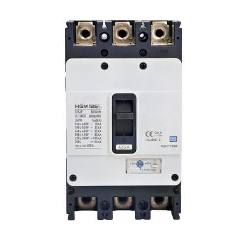 Автоматический выключатель Hyundai electric в литом корпусе Icu-20 kA 0,8-1 125А (28685078)
