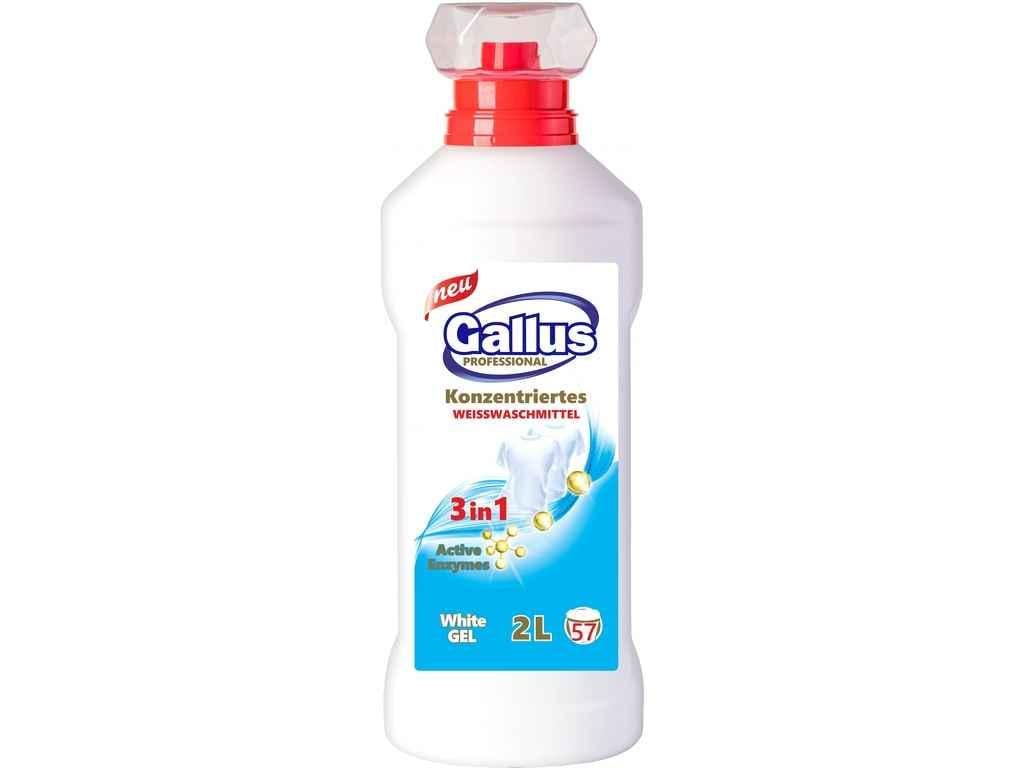 Гель для стирки Gallus для белых тканей 3в1 Weiss 2 л (969032)