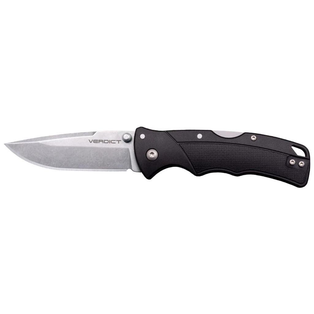 Ніж складаний мисливський Cold Steel Verdict Spear Point Black (m410995)