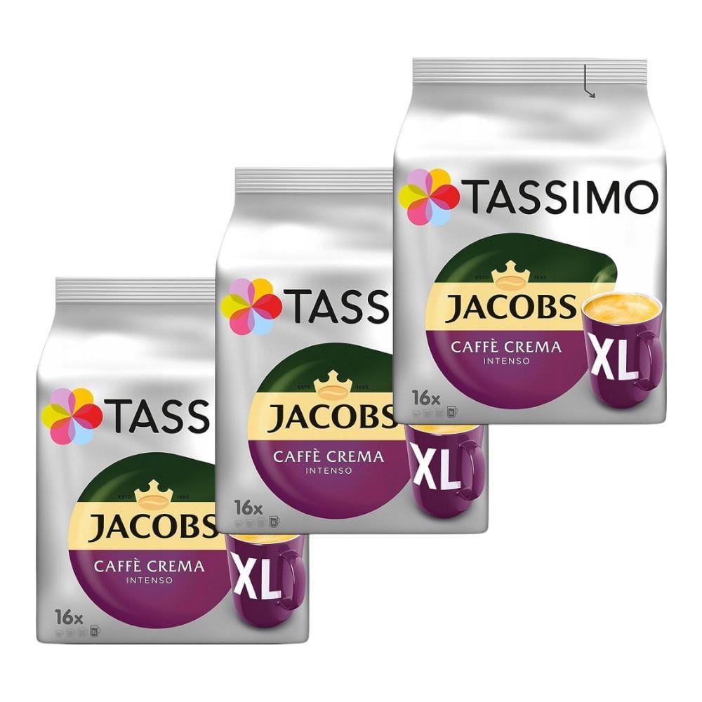 Набор кофе в капсулах Tassimo Jacobs Caffe Crema Intenso XL 48 капсул
