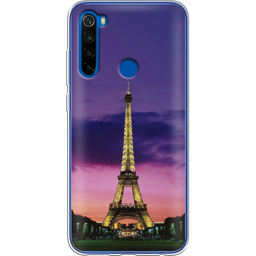 Чохол Boxface Xiaomi Redmi Note 8T Опівночі в Парижі Прозорий силікон (38532-up964-38532)