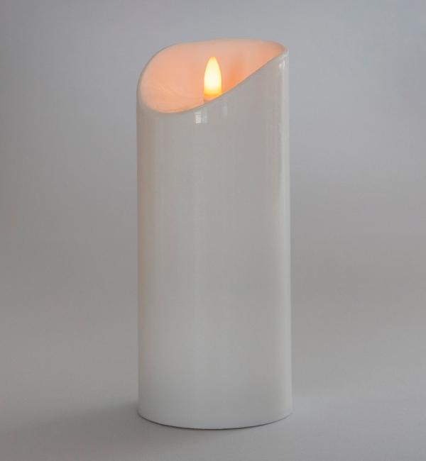 Свечи светодиодные 3шт. 10/12,5/15 см Белый (10634) - фото 2
