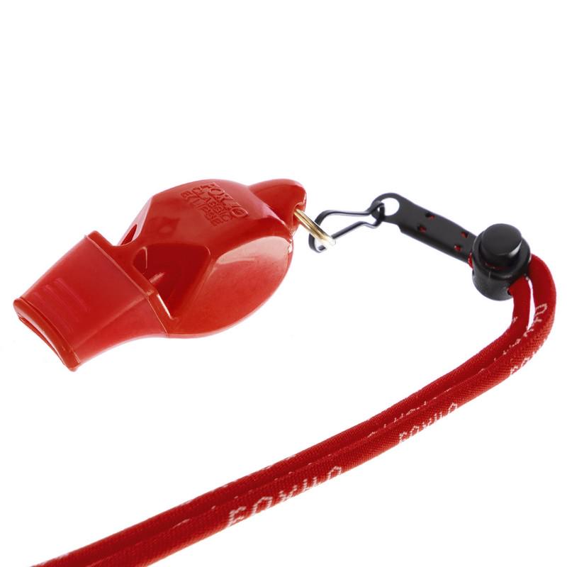 Свисток судейский Zelart Classic Safety Whistle FOX40-9903 пластиковый Красный (DR007497) - фото 2