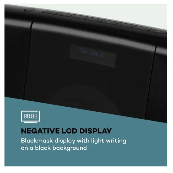 Стереосистема/музыкальный центр Auna BlackMask DAB+/FM радио CD/MP3-CD/CD-R/CD-RW радиоприемник (10034080) - фото 3 Стереосистема/музыкальный центр Auna BlackMask DAB+/FM радио CD/MP3-CD/CD-R/CD-RW радиоприемник (10034080) - фото 3