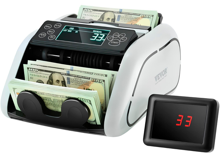 Лічильник банкнот Vevor - фото 3 Лічильник банкнот Vevor - фото 3