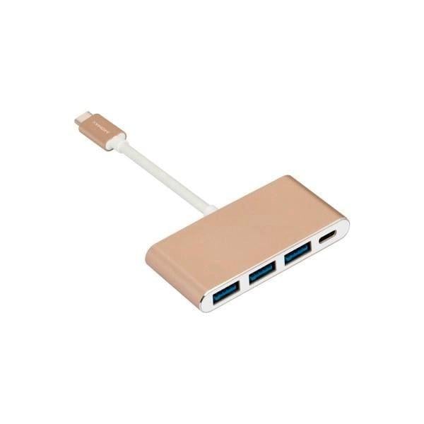 USB-хаб Momax DHC1L USB Type-C To 4 USB 0,1 м Gold (ts000042069)