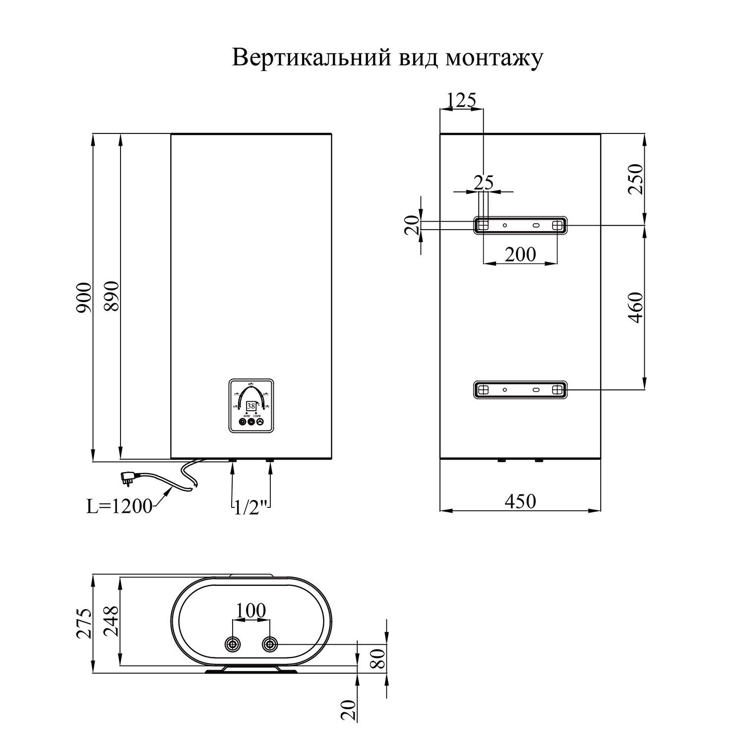 Водонагреватель Kroner Flacher K50F2-D с сухим ТЕЭом - фото 7