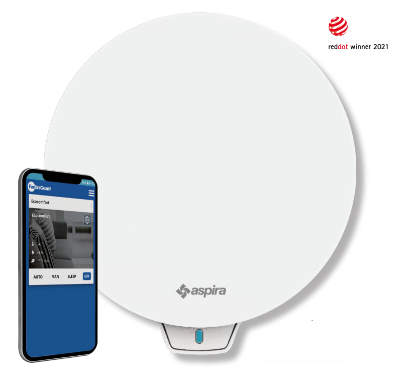 Рекуператор интеллектуальный Aspira Ecocomfort 2.0 Smart (29863086) - фото 3 Рекуператор интеллектуальный Aspira Ecocomfort 2.0 Smart (29863086) - фото 3