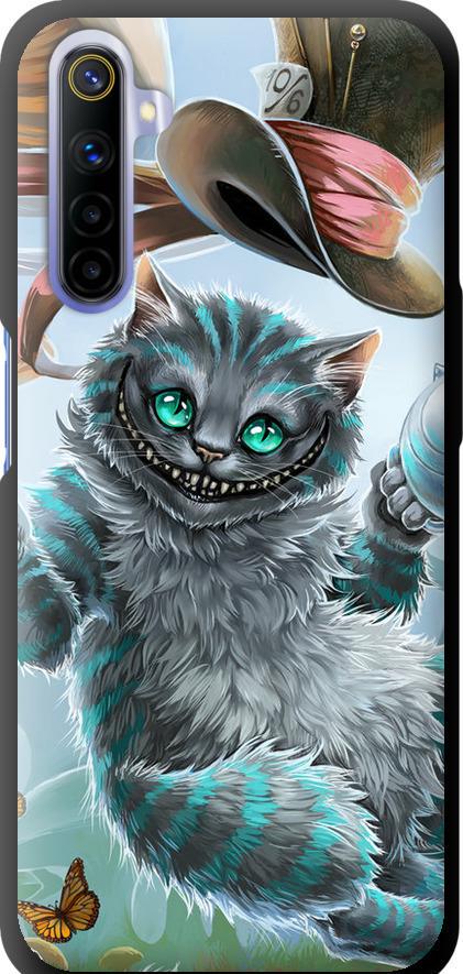 Чехол на Realme 6 Чеширский кот 2 (3993b-1913-42517)