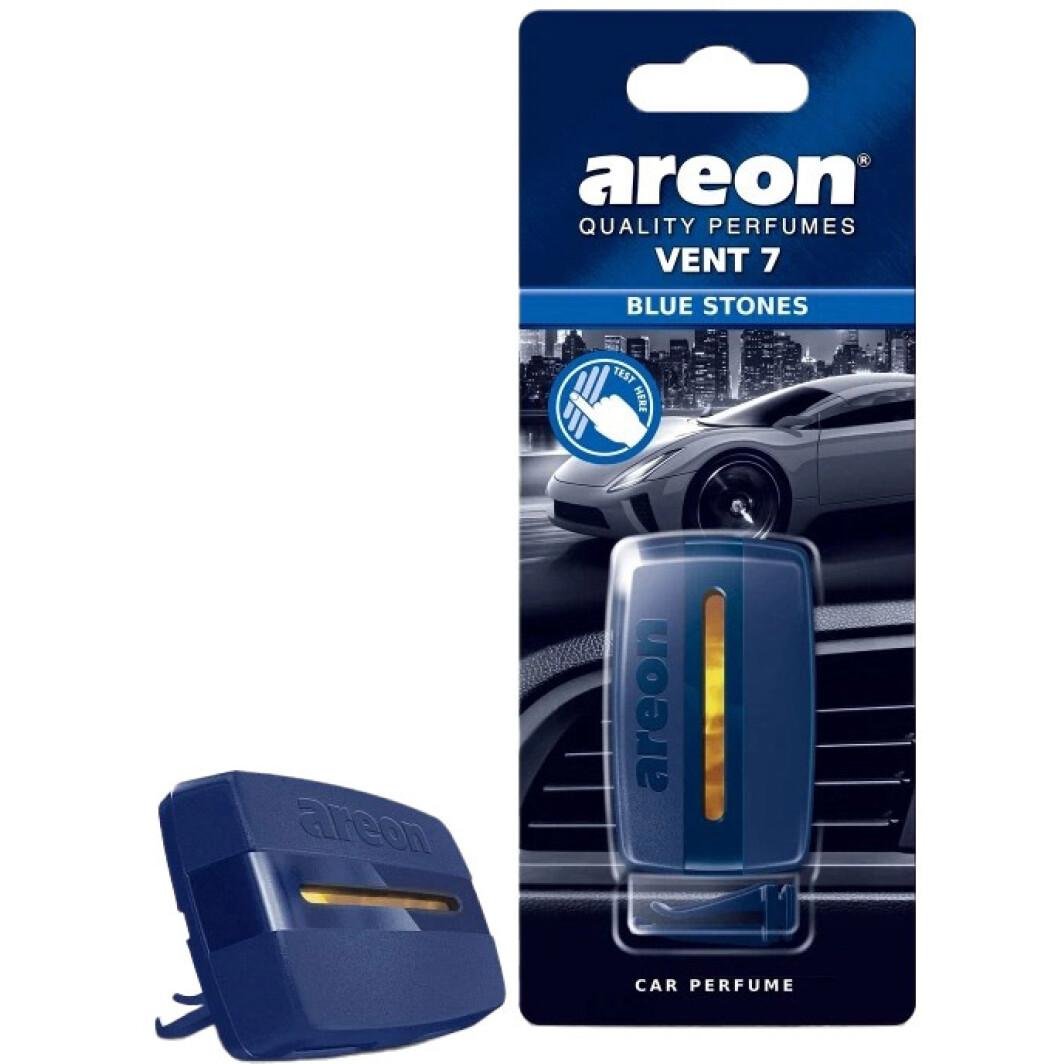 Ароматизатор Areon VENT 7 на дефлектор Голубой камень (084344)