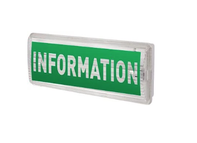 Этикетка самоклеящаяся для аварийных светильников E.NEXT INFORMATION 506/506L/507L e.pict.inform.225.80 225x80 мм (l0660083)