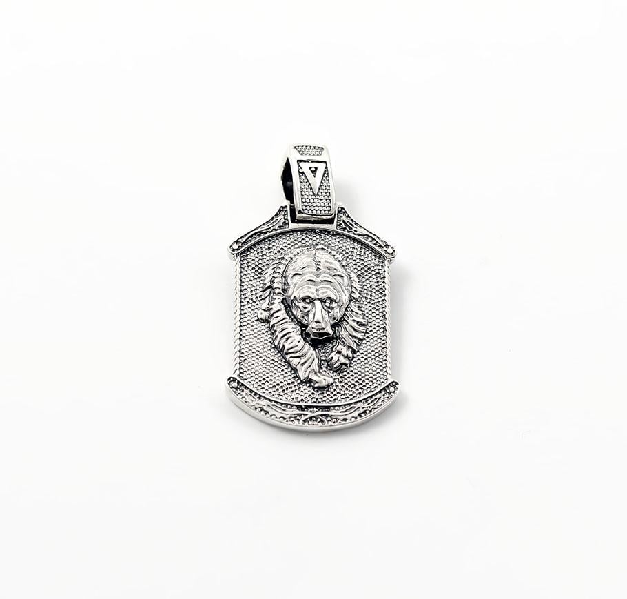 Кулон оберег Maxi Silver 8588 Лапа велеса с медведем (88588)