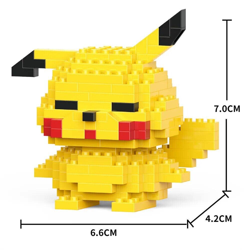 Конструктор фигурка фигурка Пиксели Bricks Pikachu Pokemon (2074179038) - фото 2