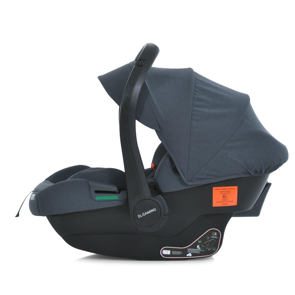 Автокрісло дитяче El Camino ME 1186 i-KEEP зріст 40-87 см Melange Rock Gray (30307699) - фото 3 Автокрісло дитяче El Camino ME 1186 i-KEEP зріст 40-87 см Melange Rock Gray (30307699) - фото 3