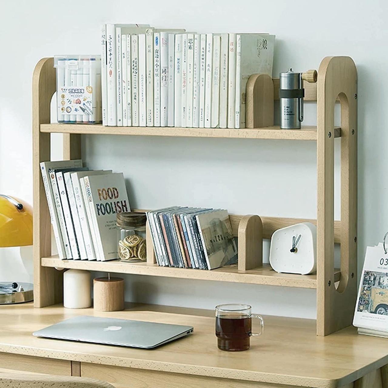 Полка-надстройка настольная из дерева Астон бланже (АКД-010201)