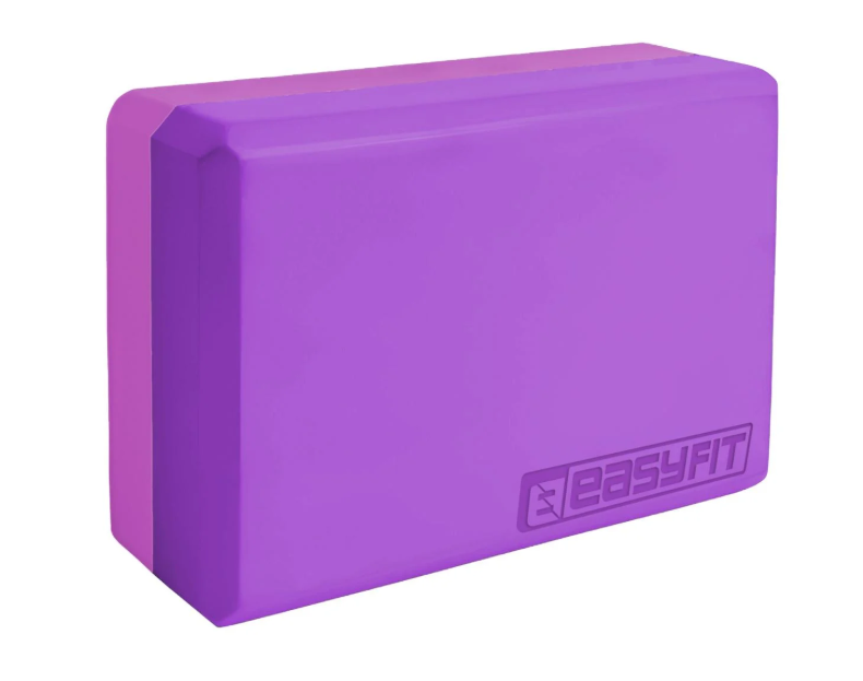 Блок для йоги EasyFit Polarity Фиолетовый/Розовый (GYBK-17313) Блок для йоги EasyFit Polarity Фиолетовый/Розовый (GYBK-17313)