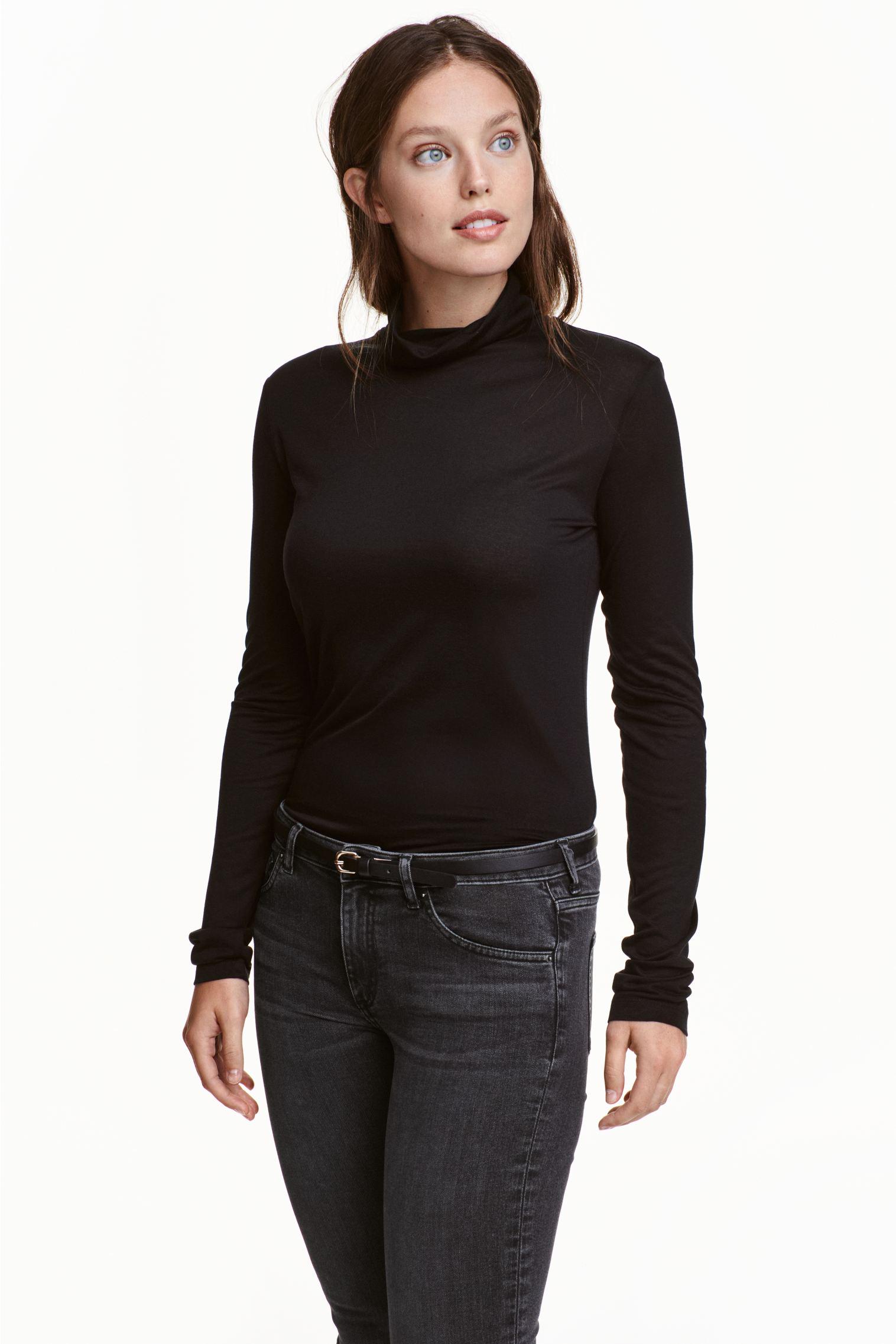 Гольф H&M XS Черный (4274874)