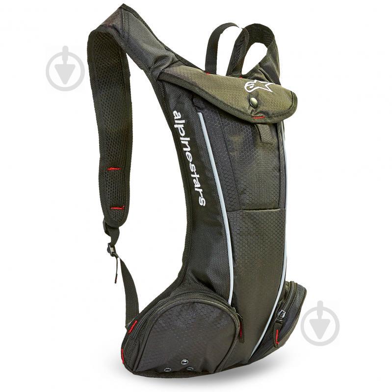 Моторюкзак с местом под питьевую систему Alpinestars MS-6341-A PL, р-р 45х18см, черный (PT1223)