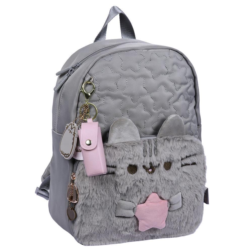 Рюкзак детский YES Pusheen Toy 32,5x25x12 см 9,8 л Серый (550595)