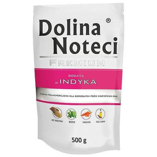 Корм влажный для собак Dolina Noteci Premium с индейкой в паучах 10 шт. 5 кг (1695262798)