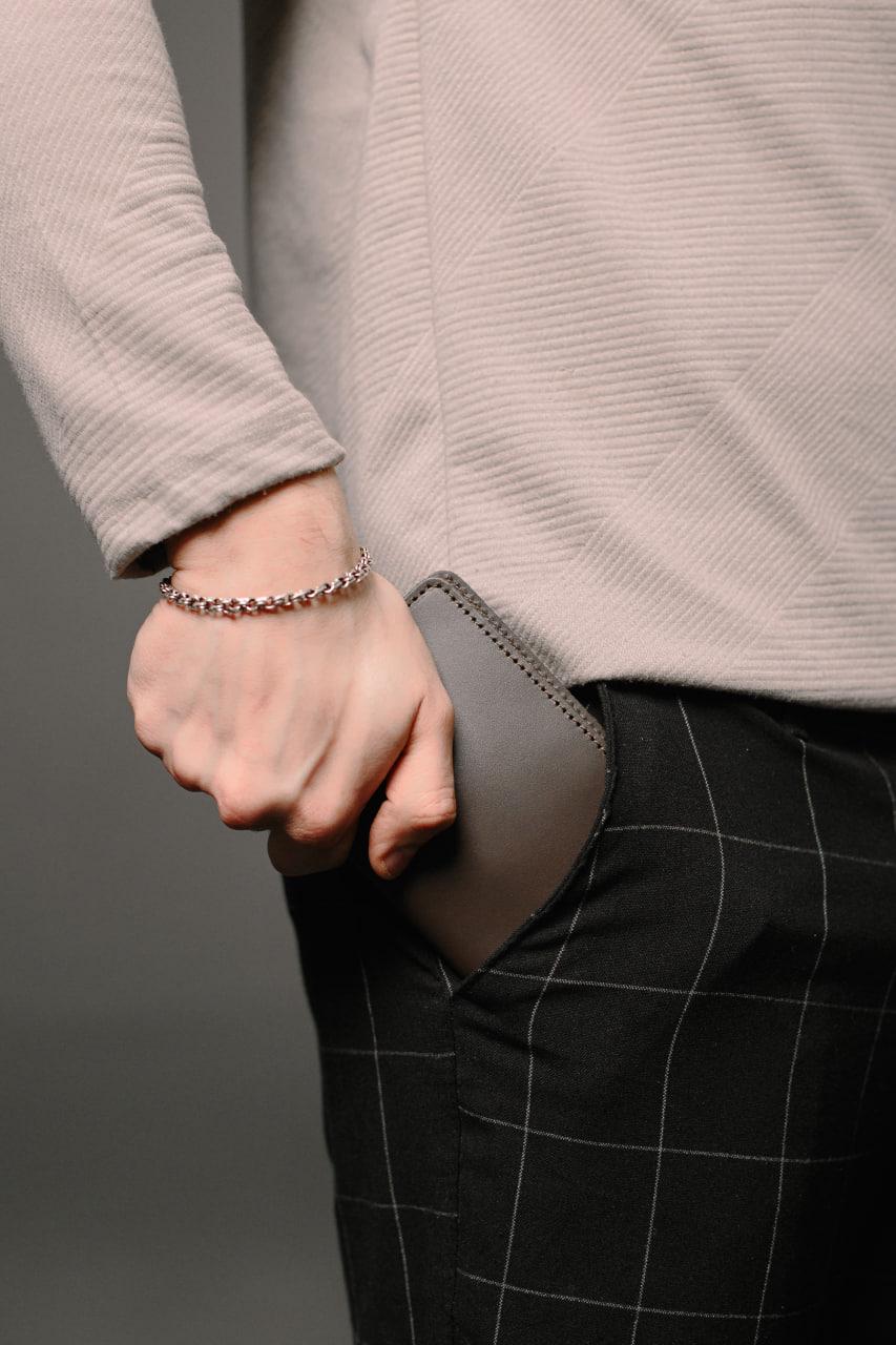 Портмоне мужское из натуральной кожи Коричневый (SR005) - фото 10 Портмоне мужское из натуральной кожи Коричневый (SR005) - фото 10