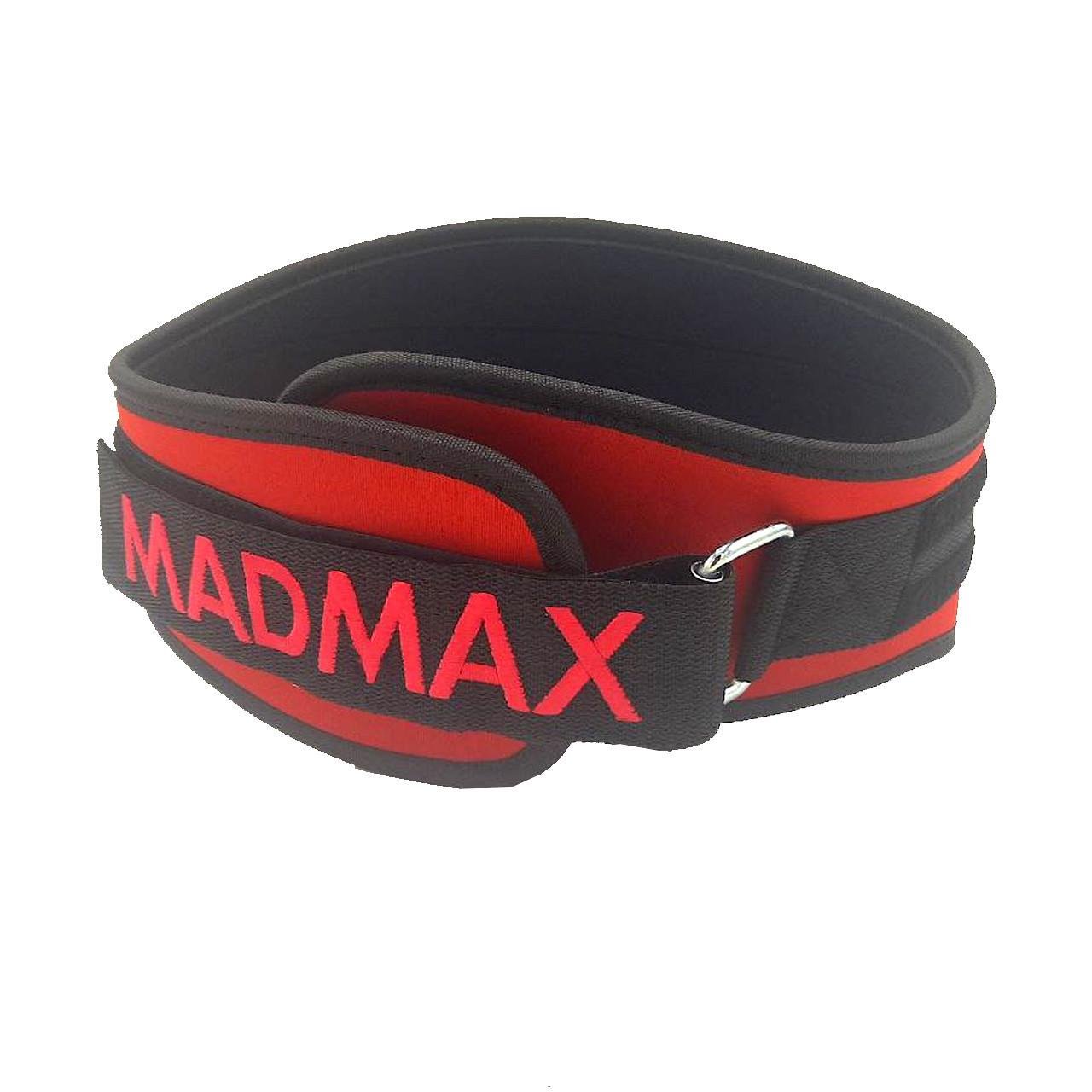 Пояс для тяжелой атлетики MadMax MFB-421 Simply the Best неопреновый XL Red (A-012698) - фото 4 Пояс для тяжелой атлетики MadMax MFB-421 Simply the Best неопреновый XL Red (A-012698) - фото 4