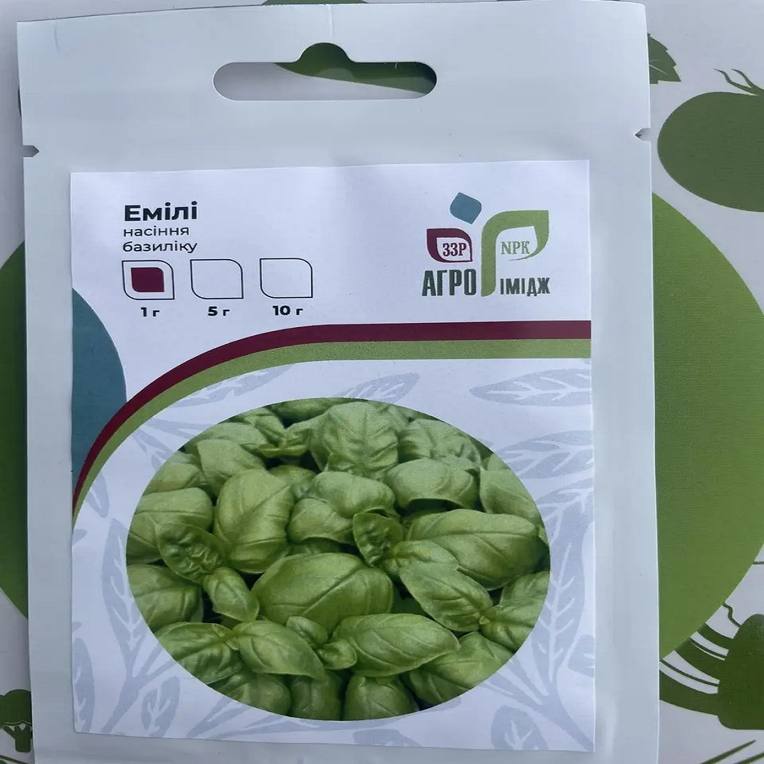 Семена базилика Зеленый Эмили Enza Zaden 1 г (1746990037) - фото 2 Семена базилика Зеленый Эмили Enza Zaden 1 г (1746990037) - фото 2