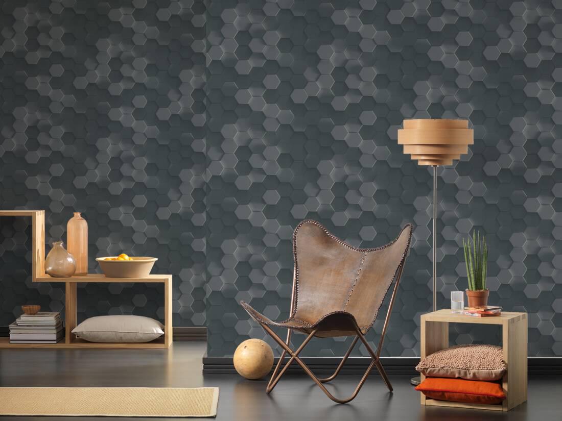 Обои виниловые на флизелиновой основе A.S. Creation Pint Walls 38723-3 Черный (13556847) - фото 4 Обои виниловые на флизелиновой основе A.S. Creation Pint Walls 38723-3 Черный (13556847) - фото 4