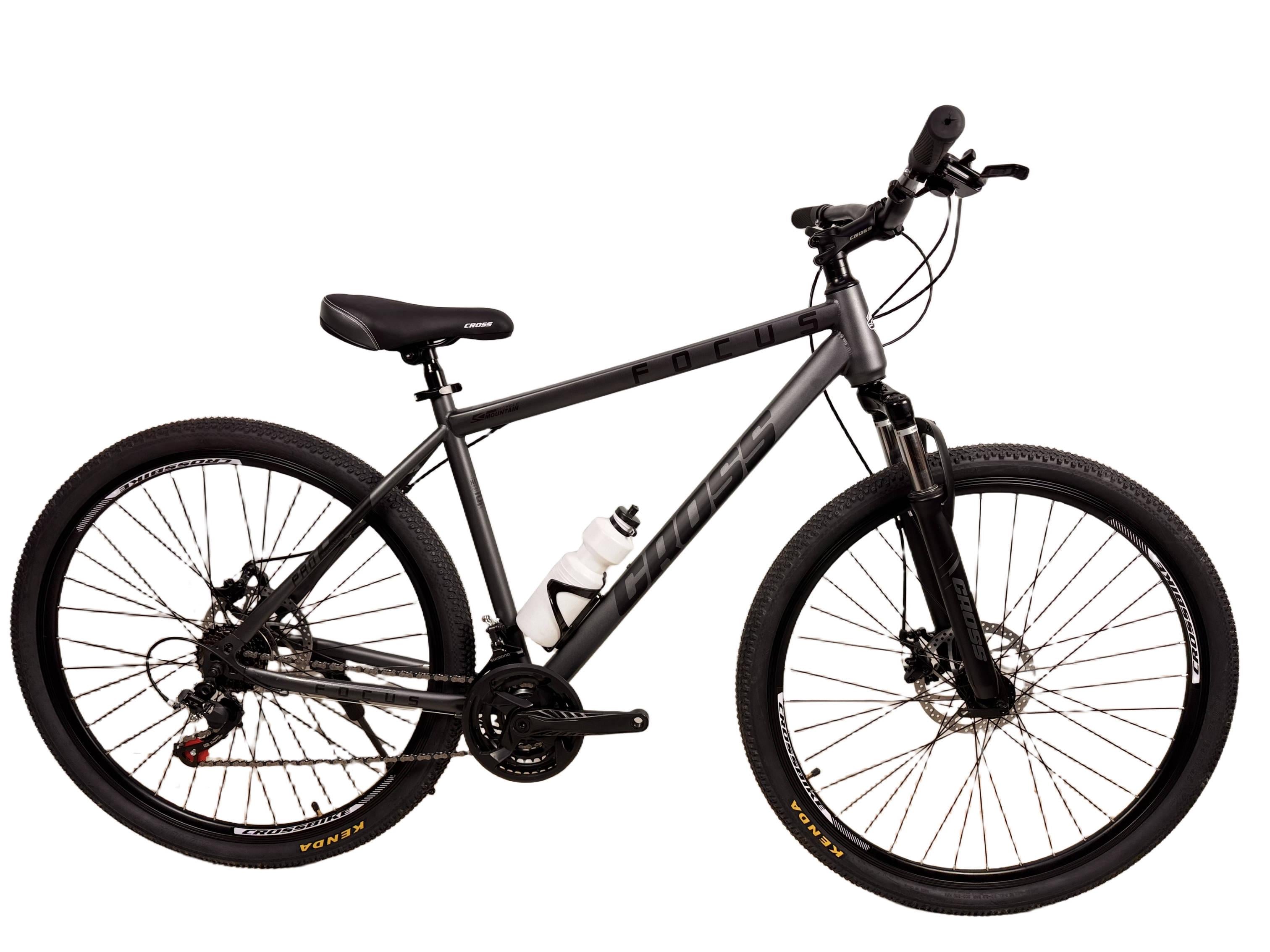 Велосипед Cross Focus 29" 19,5" Сіро-Чорний