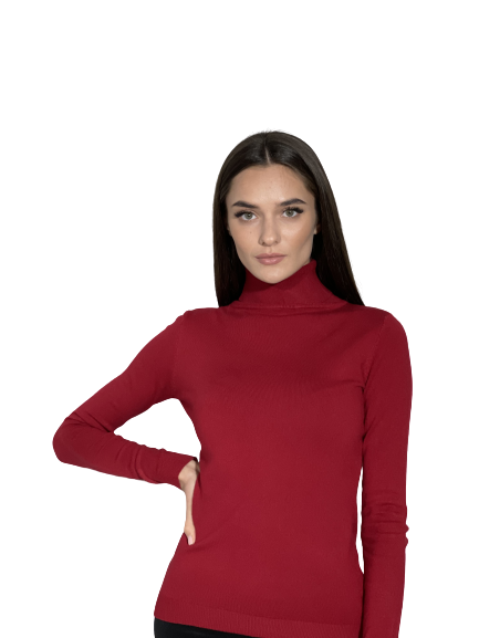 Женская водолазка Monte Cervino Бордовый (3001) Женская водолазка Monte Cervino Бордовый (3001)