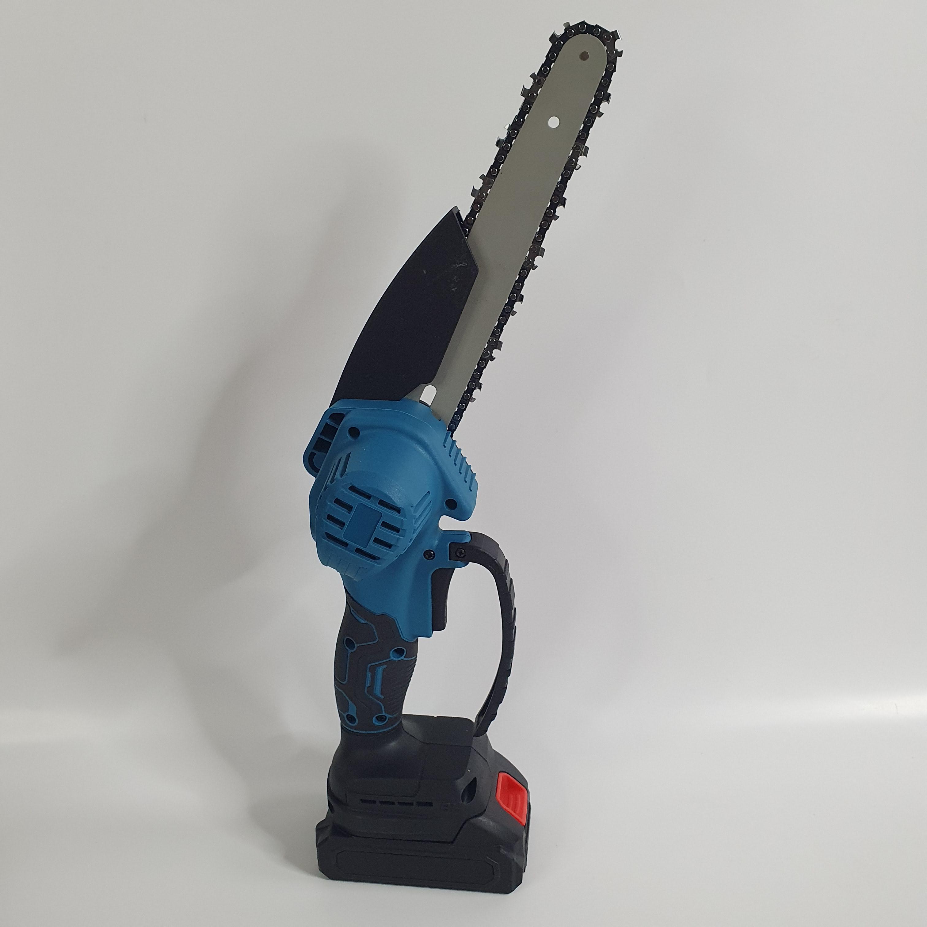 Электропила цепная Chain Saw VL-33 8" с 2-мя аккумуляторами 21V в кейсе (CCS-21) - фото 4