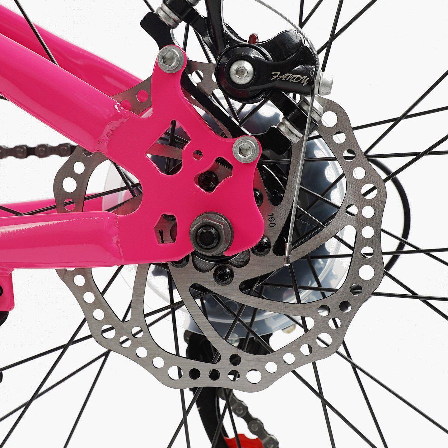 Велосипед горный Corso Global 26"/13" Розовый (509998384) - фото 6