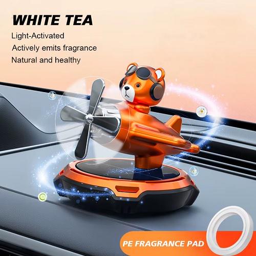 Ароматизатор Pilot Bear на солнечной батарее Оранжевый (00000065626) - фото 5