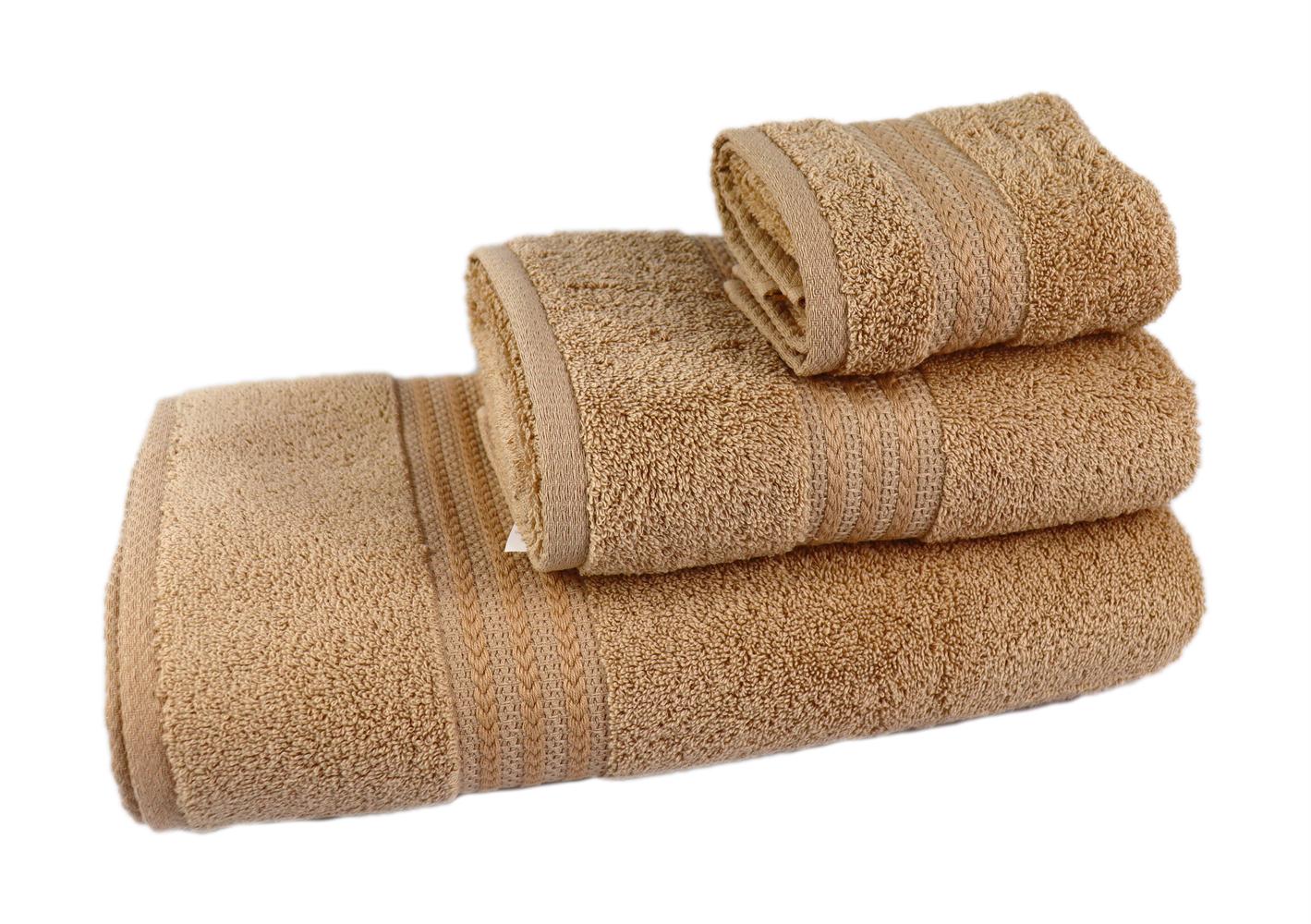 Набір рушників Rainbow Beg 3 шт. 500г/м2 Бежевий - фото 6 Набір рушників Rainbow Beg 3 шт. 500г/м2 Бежевий - фото 6