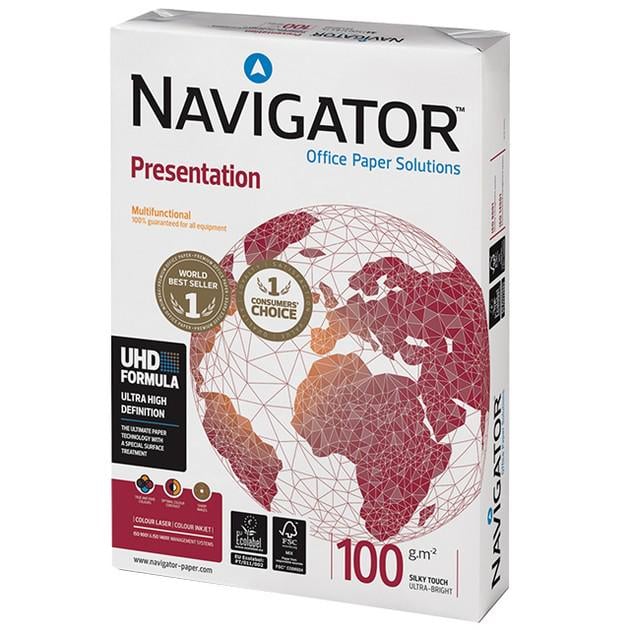 Бумага офисная Navigator Presentation А4 100 г/м2 500 листов