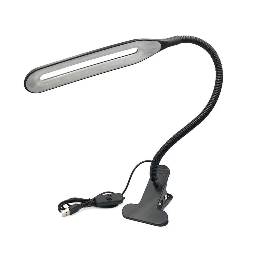 Настольная лампа гибкая на прищепке UKC XSD 206 USB 24LED Черный Настольная лампа гибкая на прищепке UKC XSD 206 USB 24LED Черный