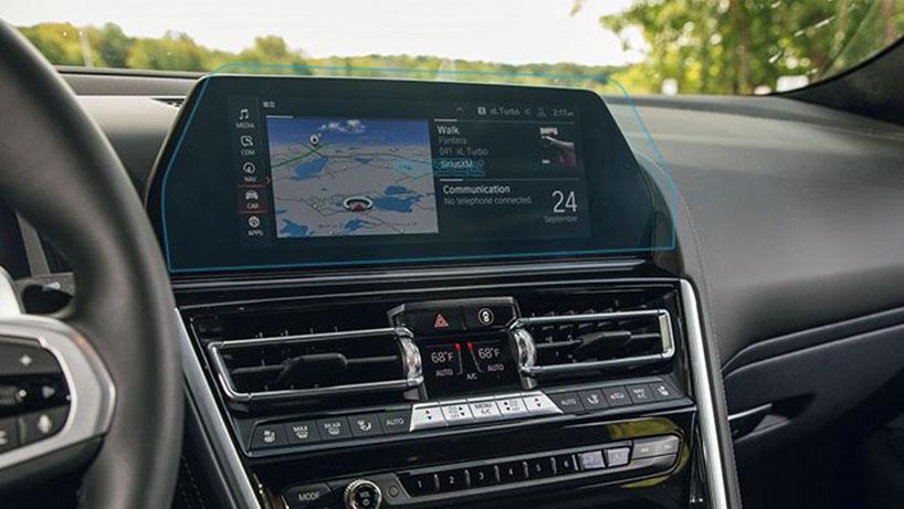 Стекло защитное Pixsel гибридный глянец на монитор BMW 8/M8 14,5“ 2018 G14/G15/G16/F91/F92/F93