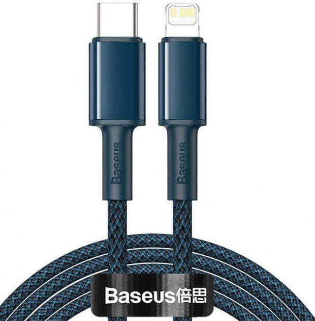 Кабель Baseus Type-C to Lightning High Density Braided Fast Charging Data Cable 1 м 20W CATLGD-03 (4a9eaeca)