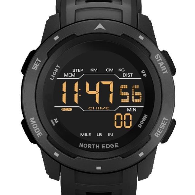 Часы наручные North Edge MARS Pro Black 5BAR (2435837248)