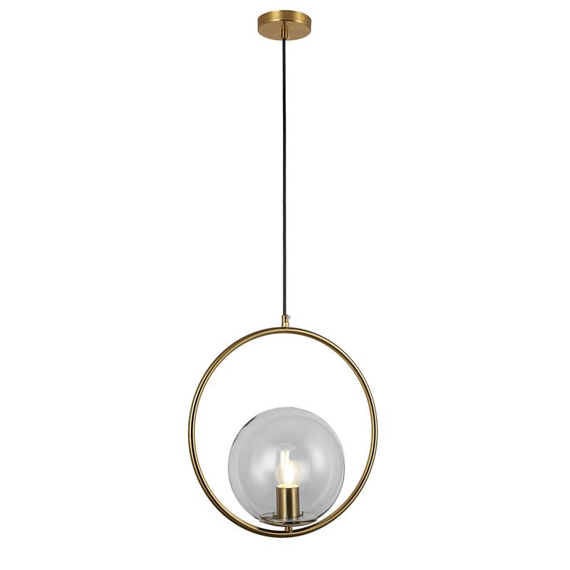 Люстра підвісна Light House LS-17187-1 BRZ+CL Бронзовий Люстра підвісна Light House LS-17187-1 BRZ+CL Бронзовий